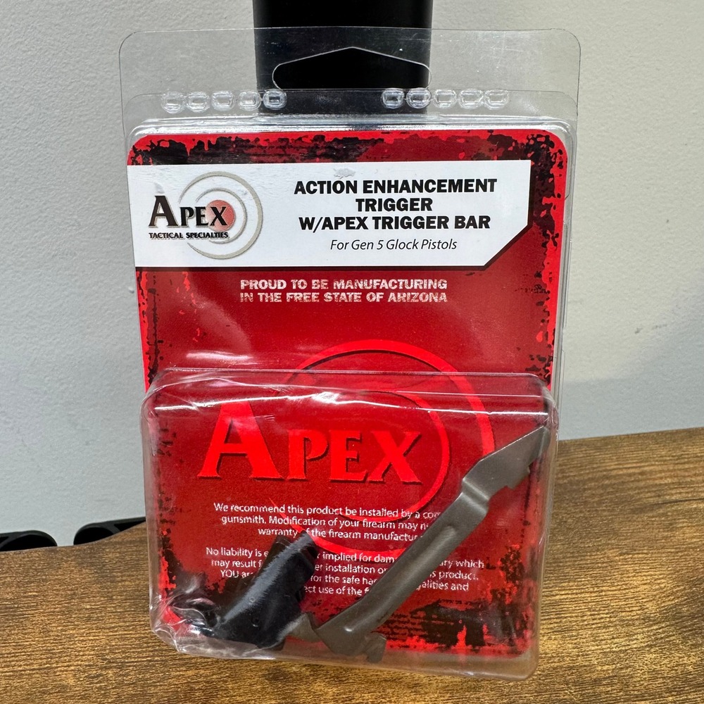 Apex Tactical Action Enhancement Trigger Kit for Gen 5 Glock G17 G19 102-115-BLK